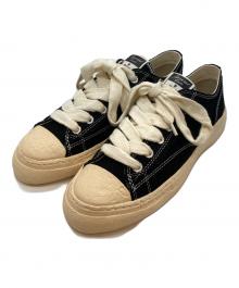 MIHARA YASUHIRO（ミハラヤスヒロ）の古着「"ROY" PAST Sole Canvas Low-top Sneaker」｜ブラック