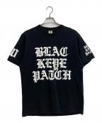 THE BLACK EYE PATCHブラックアイパッチ）の古着「HEAVY BLACKLETTERS Tee」｜ブラック