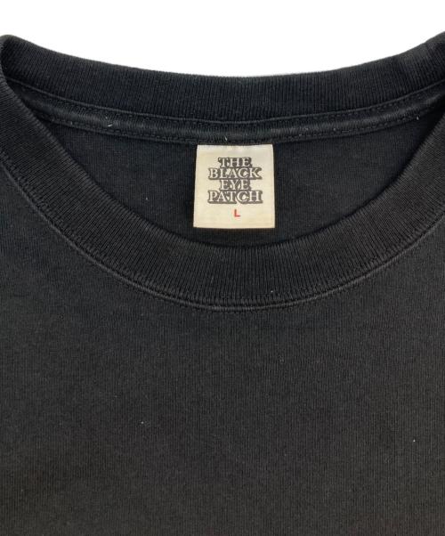 THE BLACK EYE PATCH（ブラックアイパッチ）THE BLACK EYE PATCH (ブラックアイパッチ) HEAVY BLACKLETTERS Tee ブラック サイズ:SIZE Lの古着・服飾アイテム