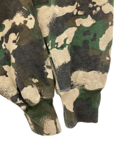 A BATHING APE（ア ベイシング エイプ）A BATHING APE (ア ベイシング エイプ) MAP CAMO CREWNECK RELAXED FIT SWEATSHIRT マルチカラー サイズ:Mの古着・服飾アイテム