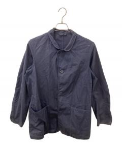 中古・古着通販】PAPAS (パパス) B.D.ツイルインディゴシャツ ブルー