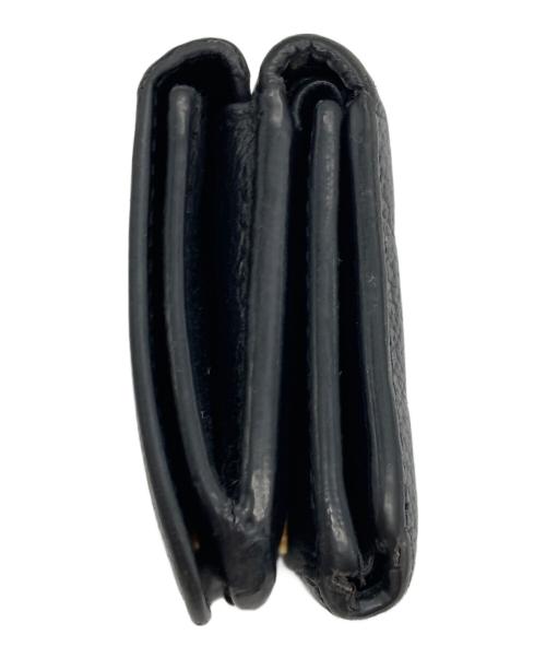 BALENCIAGA（バレンシアガ）BALENCIAGA (バレンシアガ) 3つ折り財布 ブラックの古着・服飾アイテム