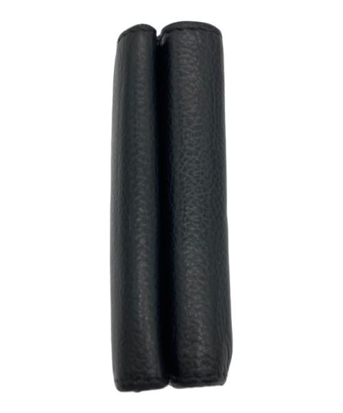 BALENCIAGA（バレンシアガ）BALENCIAGA (バレンシアガ) 3つ折り財布 ブラックの古着・服飾アイテム