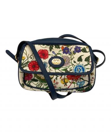 中古・古着通販】GUCCI (グッチ) フローラ ショルダーバッグ マルチ