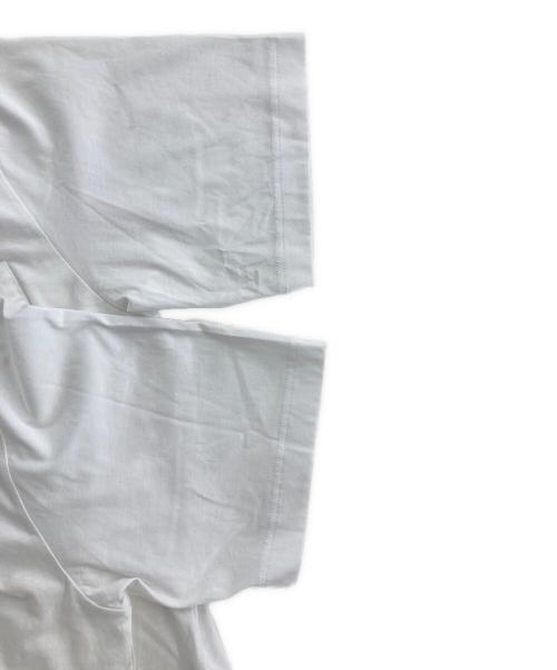 PRADA（プラダ）PRADA (プラダ) Re-Nylon ポケットTシャツ ホワイト サイズ:Lの古着・服飾アイテム