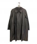 Aquascutumアクアスキュータム）の古着「ステンカラーコート」｜グレー