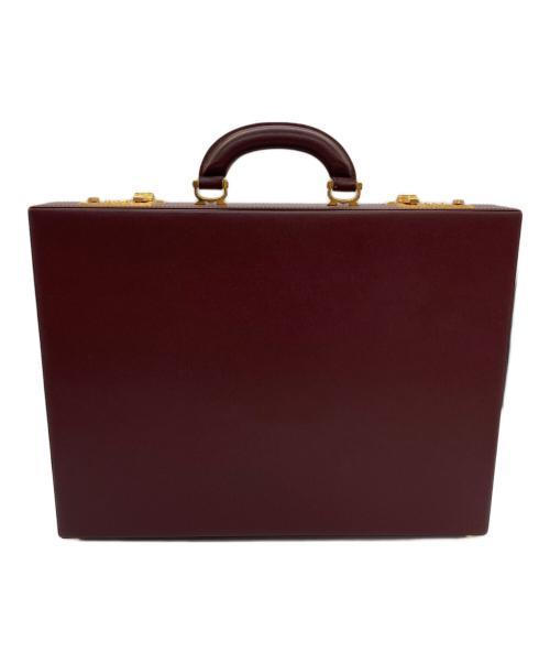 Cartier（カルティエ）Cartier (カルティエ) アタッシュケース レッドの古着・服飾アイテム