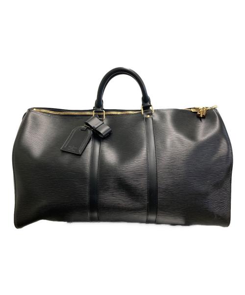 LOUIS VUITTON（ルイ ヴィトン）LOUIS VUITTON (ルイ ヴィトン) エピ キーポル50 ボストンバッグ ノワール(ブラック)の古着・服飾アイテム