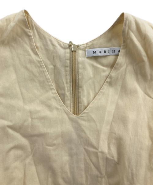 MARIHA（マリハ）MARIHA (マリハ) ノースリーブワンピース イエロー サイズ:36の古着・服飾アイテム