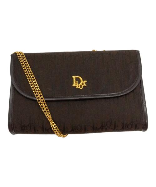 Christian Dior（クリスチャン ディオール）Christian Dior (クリスチャン ディオール) トロッターチェーンショルダー ブラウンの古着・服飾アイテム