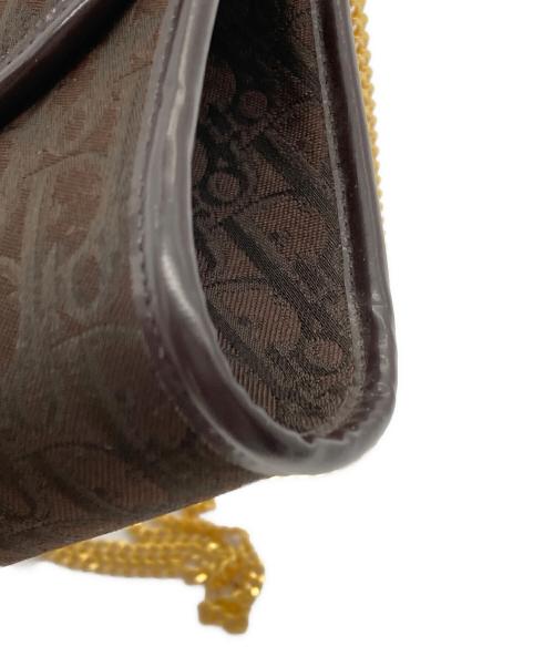 Christian Dior（クリスチャン ディオール）Christian Dior (クリスチャン ディオール) トロッターチェーンショルダー ブラウンの古着・服飾アイテム