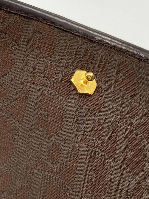 Christian Dior（クリスチャン ディオール）Christian Dior (クリスチャン ディオール) トロッターチェーンショルダー ブラウンの古着・服飾アイテム