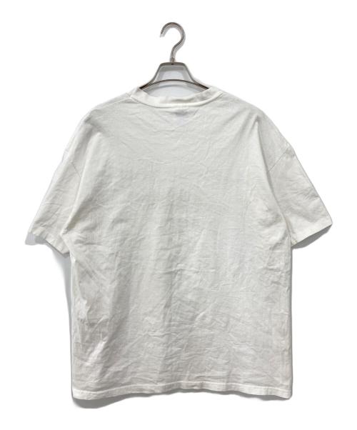 Hanes（ヘインズ）Hanes (ヘインズ) BudweiserプリントT ホワイト サイズ:XLの古着・服飾アイテム