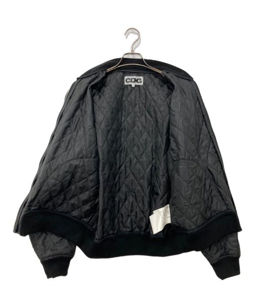 CDG（シーディージー）CDG (シーディージー) 21AW Quilting Jacket ブラック サイズ:SIZE Lの古着・服飾アイテム