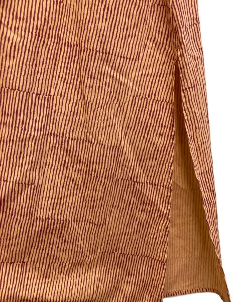 RHC Ron Herman（アールエイチシー ロンハーマン）RHC Ron Herman (アールエイチシー ロンハーマン) フレアスリーブロングワンピース レッド サイズ:-の古着・服飾アイテム