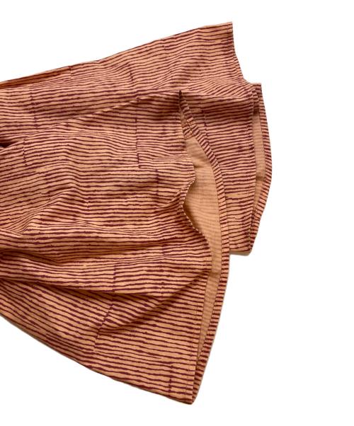 RHC Ron Herman（アールエイチシー ロンハーマン）RHC Ron Herman (アールエイチシー ロンハーマン) フレアスリーブロングワンピース レッド サイズ:-の古着・服飾アイテム