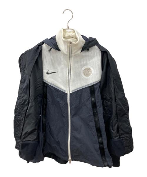 NIKE（ナイキ）NIKE (ナイキ) sacai (サカイ) NRG LAYERED JKT ブラック サイズ:Lの古着・服飾アイテム
