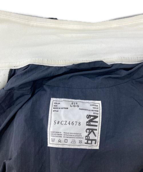 NIKE（ナイキ）NIKE (ナイキ) sacai (サカイ) NRG LAYERED JKT ブラック サイズ:Lの古着・服飾アイテム