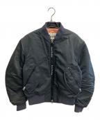 Acne studiosアクネ ストゥディオス）の古着「CLEA BOMBER」｜グレー