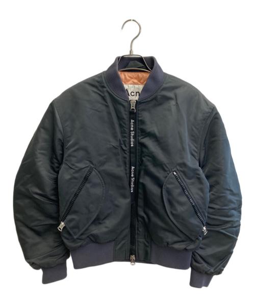 Acne studios（アクネ ストゥディオス）Acne studios (アクネ ストゥディオス) CLEA BOMBER グレー サイズ:SIZE M (UK 34)の古着・服飾アイテム