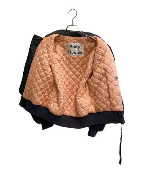 Acne studios（アクネ ストゥディオス）Acne studios (アクネ ストゥディオス) CLEA BOMBER グレー サイズ:SIZE M (UK 34)の古着・服飾アイテム
