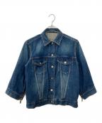 sacaiサカイ）の古着「ジップデザインデニムジャケット」｜インディゴ