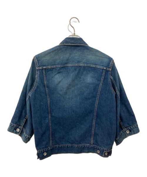 sacai（サカイ）sacai (サカイ) ジップデザインデニムジャケット インディゴ サイズ:1の古着・服飾アイテム