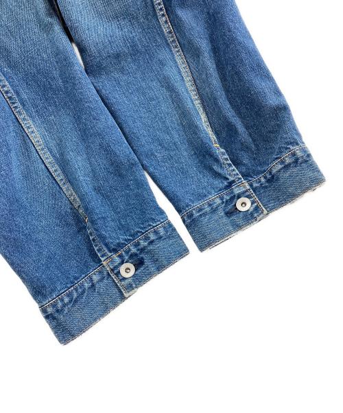 sacai（サカイ）sacai (サカイ) ジップデザインデニムジャケット インディゴ サイズ:1の古着・服飾アイテム