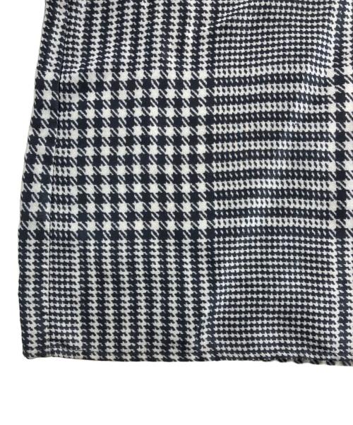 MM6 Maison Margiela（エムエムシックスメゾンマルジェラ）MM6 Maison Margiela (エムエムシックスメゾンマルジェラ) 21SS グレンチェックフレアパンツ ブラック サイズ:38の古着・服飾アイテム