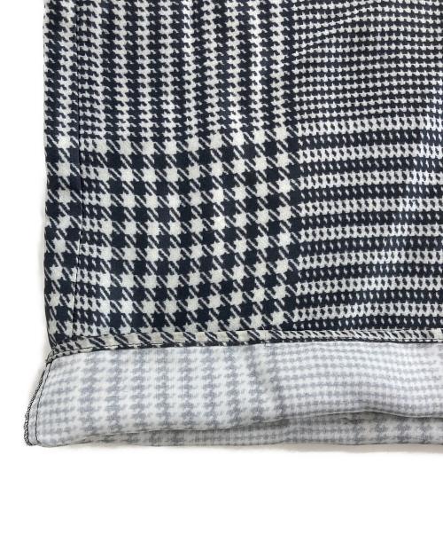 MM6 Maison Margiela（エムエムシックスメゾンマルジェラ）MM6 Maison Margiela (エムエムシックスメゾンマルジェラ) 21SS グレンチェックフレアパンツ ブラック サイズ:38の古着・服飾アイテム