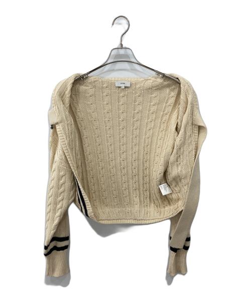 HYKE（ハイク）HYKE (ハイク) 20SS tilden sweater bolero アイボリー サイズ:1の古着・服飾アイテム