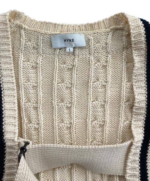 HYKE（ハイク）HYKE (ハイク) 20SS tilden sweater bolero アイボリー サイズ:1の古着・服飾アイテム