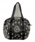 SUPREMEシュプリーム）の古着「21SS Bandana Tarp Duffle Bag」｜ブラック