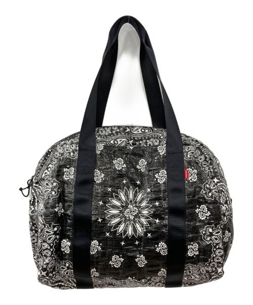 SUPREME（シュプリーム）Supreme (シュプリーム) 21SS Bandana Tarp Duffle Bag ブラックの古着・服飾アイテム