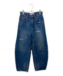 RC（エッレチー）の古着「ダメージカーヴィーデニムパンツ」｜インディゴ