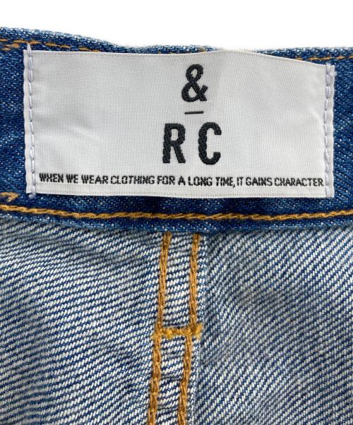 RC（エッレチー）RC (エッレチー) ダメージカーヴィーデニムパンツ インディゴ サイズ:SIZE 81cm (W32)の古着・服飾アイテム