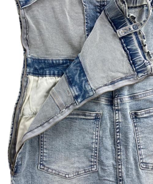 La boutique BonBon（ラブティックボンボン）La boutique BonBon (ラブティックボンボン) デニムビスチェワンピース インディゴ サイズ:36の古着・服飾アイテム