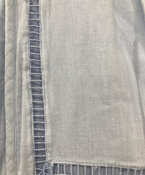 ne quittez pas（ヌキテパ）ne quittez pas (ヌキテパ) Cotton Voile Gather Dress スカイブルー サイズ:Sの古着・服飾アイテム