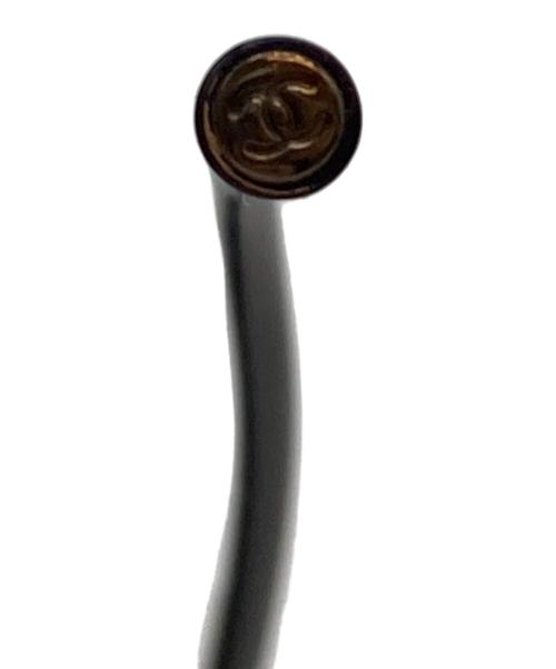 CHANEL（シャネル）CHANEL (シャネル) オーバルサングラス ブラック サイズ:52□18-135の古着・服飾アイテム