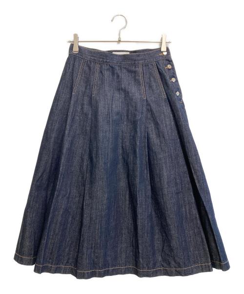 MACKINTOSH PHILOSOPHY（マッキントッシュ フィロソフィー）MACKINTOSH PHILOSOPHY (マッキントッシュ フィロソフィー) デニムスカート インディゴ サイズ:38の古着・服飾アイテム