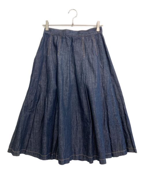MACKINTOSH PHILOSOPHY（マッキントッシュ フィロソフィー）MACKINTOSH PHILOSOPHY (マッキントッシュ フィロソフィー) デニムスカート インディゴ サイズ:38の古着・服飾アイテム