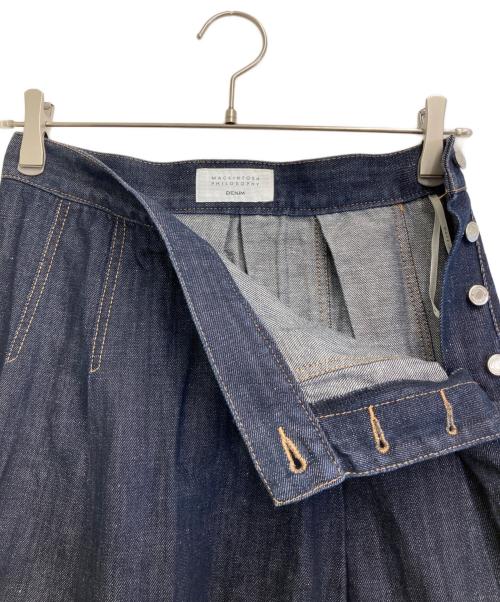 MACKINTOSH PHILOSOPHY（マッキントッシュ フィロソフィー）MACKINTOSH PHILOSOPHY (マッキントッシュ フィロソフィー) デニムスカート インディゴ サイズ:38の古着・服飾アイテム