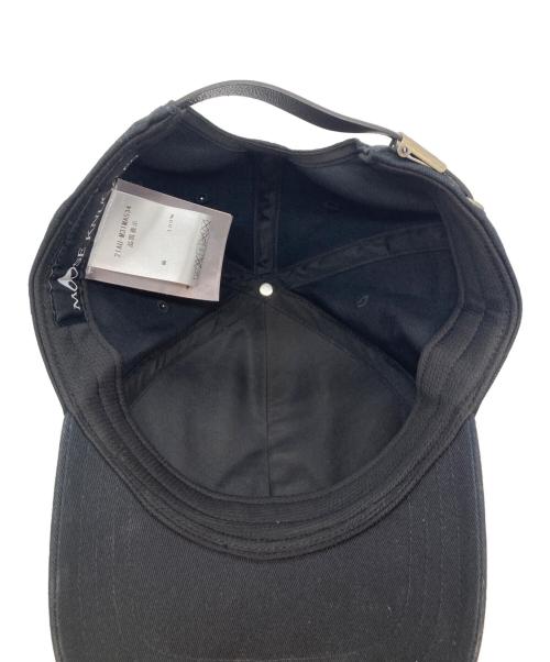 MOOSE KNUCKLES（ムース ナックルズ）MOOSE KNUCKLES (ムース ナックルズ) キャップ ブラックの古着・服飾アイテム
