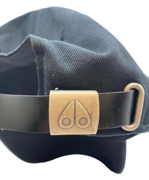 MOOSE KNUCKLES（ムース ナックルズ）MOOSE KNUCKLES (ムース ナックルズ) キャップ ブラックの古着・服飾アイテム