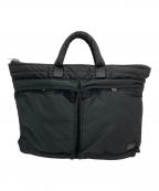 PORTERポーター）の古着「TANKER SHORT HELMET BAG」｜ブラック