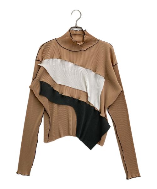 kotohayokozawa（コトハヨコザワ）kotohayokozawa (コトハヨコザワ) プリーツカットソー マルチカラー サイズ:-の古着・服飾アイテム