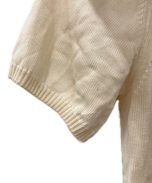 CHANEL（シャネル）CHANEL (シャネル) 半袖ニット アイボリー サイズ:38の古着・服飾アイテム