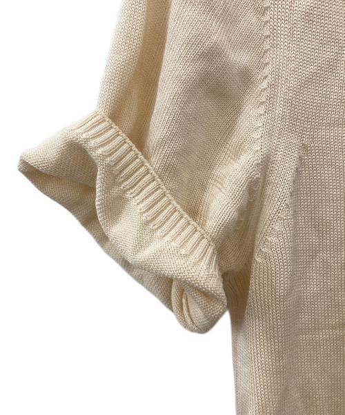 CHANEL（シャネル）CHANEL (シャネル) 半袖ニット アイボリー サイズ:38の古着・服飾アイテム