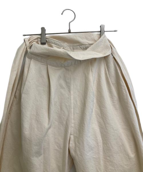 KAI（カイ）KAI (カイ) ラップパンツ アイボリー サイズ:Fの古着・服飾アイテム