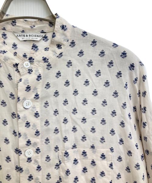 ARTS&SCIENCE（アーツアンドサイエンス）ARTS&SCIENCE (アーツアンドサイエンス) トロピカルフラワーシャツ ライトピンク サイズ:1の古着・服飾アイテム